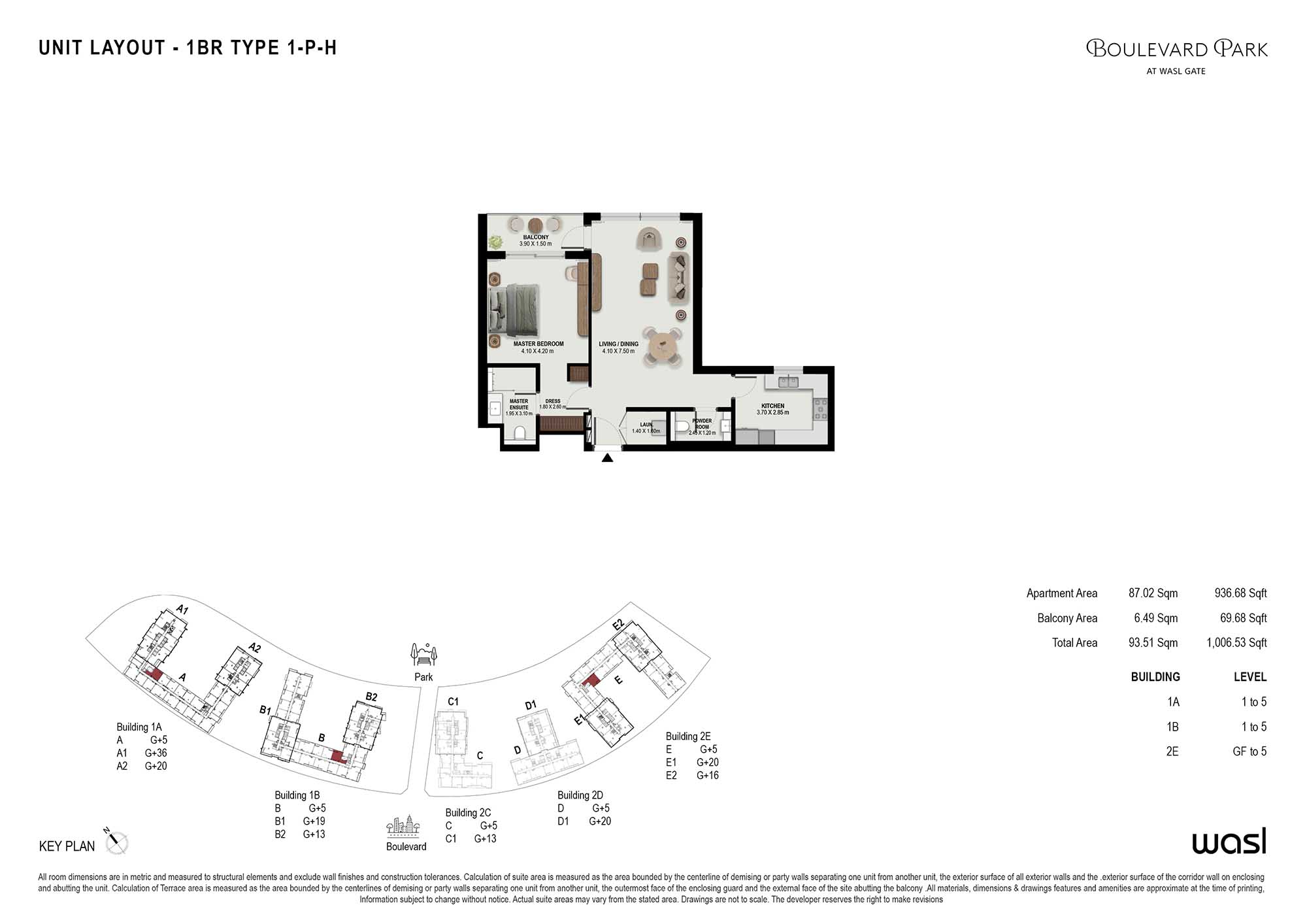 1 Bed